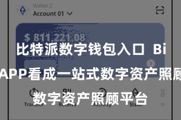 比特派数字钱包入口  Bitpie APP看成一站式数字资产照顾平台